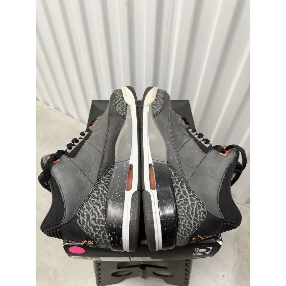 Nike Air Jordan 3 Fear Pack Nght Ttl Size 11.5 Men's - 626967-040